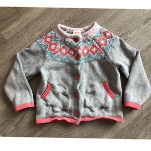 Gymboree mittens cardigan